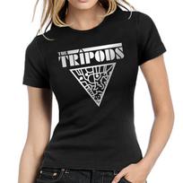 The Tripods The Three-legged Rulers SciFi 80s Cult Women Girlie T-Shirt Mens Womens Tees Top S