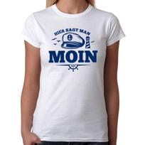 Ici On Dit MOIN Leuchtturm Maritime Nautique Ostsee Hambourg Mer Femme T-Shirt Mens Womens Tees Top S