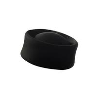 1Pc Women Wool Felt Beret Vintage Trendy Party Charming Hat Autumn Winter Universal Warm Hat For Party Wedding Festiva Gifts juoda