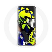 Case - Maniacase - Samsung Galaxy A8 2016 - Valentino Rossi - Silicone - Soft juoda