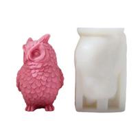 Standing Owl Silicone Molds Epoxy Resin Mold  Candle Molds Table Ornament Making Tool for Making Craft Supplies