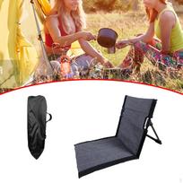 Patogi grindų kėdė su juosmens atrama Grey 39cmx40cmx38cm