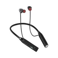 5.3 Belaidės Bluetooth ausinės su kaklo lanku, įkišamos, su kortelių lizdu, itin ilgas veikimo laikas, įkišamas mikrofonas, įdedamos į ausis, kaklo Bluetooth ausinės single earphones