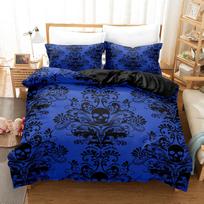 Skull Deadpool Duvet cover set 240x220 200x200 Bedding set Twin Queen King Double Bed linens Quilt cover Bedclothes Big hand EU Single 135x200cm