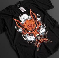 Naruto marškinėlis Kurama marškinėlis Uzumaki marškinėlis Anime Minato viršus Boruto unisex marškinėlis S