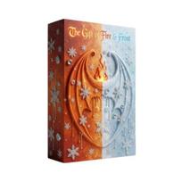 Dragon Advent Calendar 2025 24 Day Countdown Box with Acrylic Ornaments Multifunctional Viking Themed