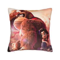 Decorative Pillowcases Donkey Kongs Bananza Games Product Living Room  Pillow Case Cover Square Style Multi-Size 12x12Inch