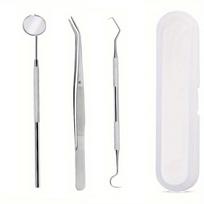 Professional Dental Cleaning Kit Stainless Steel Oral Hygiene Tools Interdental Cleaners For Teeth Cleaning