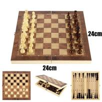 3 viename lenta Partijos stalo žaidimai Kauliukai Šachmatai Backgammon lenta Pramogos Kelioniniai žaidimai Šaškės Šachmatai