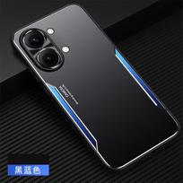Business Matte Aluminum Alloy Case for POCO X8 Pro X8 Pro Max Redmi Turbo 5 5Max Shockproof Anti-Fingerprint Lens Protect Cover POCO X8PRO mėlyna
