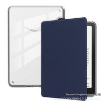 2024 Kindle Paperwhite 12th Gen 7-inch Protective Case - KPW6 Acrylic Shell Kindle 11th 6”, 2022 tamsiai mėlyna spalva