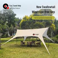 Quyoubang Swallowtail Ropeless Tarp