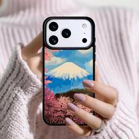 Japanese art Mount Fuji soft Phone Case For Apple iPhone 17 Air 16E 15 14 Plus 13 12 11 Pro Max Mini Funda Cover iPhone 12