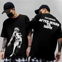The Weeknd 2026 After Hours Til Dawn World Tour Casual Loose Print Short Sleeves T-shirt Unisex High Street T-shirt S įvairiaspalvis
