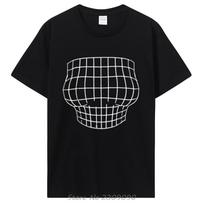 Magnified Chest Optical Illusion Grid Big Boobs Bachelorette Unisex O-Neck Tshirt Funny T-Shirt Tee Tops Oversized tshirt S įvairiaspalvis