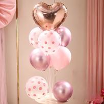 Valentine's Day Balloon Wedding Balloon Party Balloon Table Floating Ornament Proposal Confession Hotel Interior Scene Atmosphere Ceremony Decoration (love_universal) table floating balloon