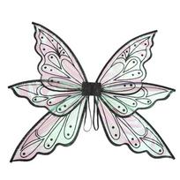 Studio Shooting Pros Stage Catwalk Accessory Cosplay Costumes Fairy Butterfly Wing Elf Cosplay Wing rožinė