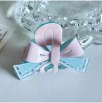 Elegant 8.3cm Acetate French Hair Claw Clip Featuring Beautiful Candy Color Designs Blue Pink 8.3cm