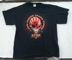 Five Finger Death Punch shirt large NOT VINTAGE S