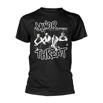Men's Minor Threat Xerox T-shirt Small Black S