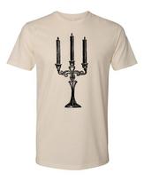 Cottage Cult Clothing Tee T Shirt Cotton Goth Witch Occult Victorian Candelabra XXXXL