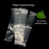 100pcs Food Grade Ice Bags Leak-Proof Ice Cube Mold  Kitchen Accessories 100pcs