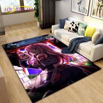Zero Two DARLING In The FRANXX Anime Area Rug,Carpet Rug for Living Room Bedroom Sofa Doormat Decoration, Kid Non-slip Floor Mat 40x60cm