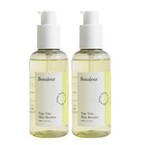 Bonajour Yuja Vita Skin Booster 100ml x 2 Double Set Brightening Hydrating Vitamin C Dark Spot Care K-Beauty