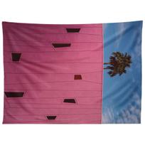 PALM SPRINGS VIBES III tapestry 75x100 juoda