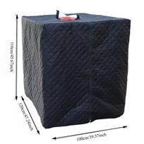 Heavy Duty 210D Oxford Tank Cover for 1000L IBC Tote Winter Insulated Dustproof 120x100x116cm juoda