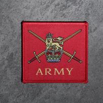 British Army Velcro Tactical Armband Morale Badge Military Fan Embroidery DIY