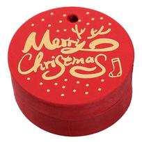 Christmas Gift Tags 100 Pieces Colorful Xmas Hot Stamping Tags Hanging Labels with Strings Hole for Xmas Gift Decor 1 raudona