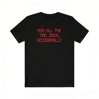 Harry Styles Album Kiss All The Time Disco Occasionally Same Style Print Tshirt Unisex Women Cotton Summer New Tees 2026 Tshirt S