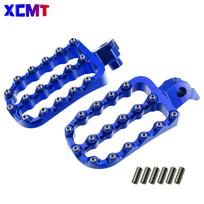 For Yamaha TENERE 700 T7 T 7 XTZ 700 2023 2021 2022 2024 Rally Edition Wide Footpegs Footrests Foot Pedals CNC Motorcycle Parts mėlyna
