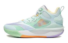Li Ning YOUNG Avant Garde Ling TEAM 3.0 Mid top Children's Basketball Shoes Green Teenagers YKBT026-1 31