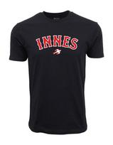 Innes Skateboard Text Logo Graphic Unisex T-Shirt Graphic Tee S
