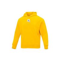 Puma Oversize Trend Graphic Hoodie With Sport Logo Men Hoodie Yellow 536061-85 L