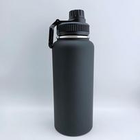 304 nerūdijančio plieno 32 uncijų plastiku purškiamas erdvinis virdulys su kelių dangčių ir įvairių specifikacijų vakuumine kolba lauko sportiniam virduliui 1000ML/32oz juoda
