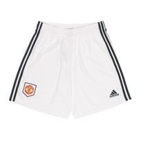 Adidas Manchester United Home Match Training Football Shorts Men Shorts White H13888 S white