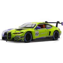 1/24 Scale BMW M4 GT3 Couple Super Racing Alloy Diecast Car Model Sound & Light Mother Kids Boys Toys for Children Games Miniature Car žalia
