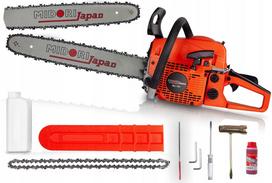 Benzininis grandininis pjūklas su 2 šinomis ir 2 grandinėmis, 4,6 kW, MIDORI JAPAN MP-104