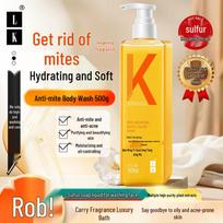 LK Sulfur Shower Gel for Detox & Mite Removal