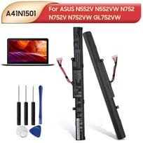 NEW Replacement Battery For ASUS N552V N552VW N752 N752V N752VW GL752VW GL752V CA A41N1501 A41LK9H Laptop Battery
