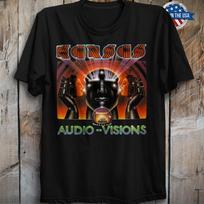 Kansas Band Rock Audio Visions Albums T-Shirt Steve Walsh Robby Steinhardt Unisex T-Shirt S