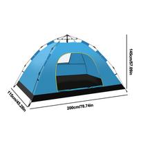 2-4 Person Family Instant Setup Pod Privacy Shower & Changing Tent Collapsible Outdoor Shelter with 2 Doors for Camping Beach Soft and Comfortable 200*145*115cm