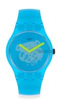 OCEAN BLUR MONTHLY DROPS SUOS112 Watch [Swatch] mėlyna