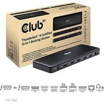 Club3D CSV-1582 Thunderbolt 4 Certified 11-in-1 mobile device dock station CSV-1582