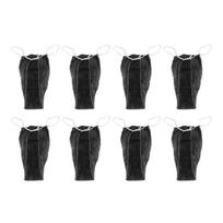 50 Pieces Women Disposable Underwear Thong Panties Black Non Woven Fabric for SPA Travel Massage Tanning