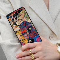 Starry Night Klimt Kiss Cell Phone Case for Samsung Galaxy S26 Ultra S25 S24 S23 S22 S21 S20 Note10 Cover Galaxy S25 Ultra