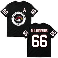 Summer Unisex Vintage Top Di Laurentis 66 Off Campus TV Series T-shirts Briar University Hockey T-shirt Hip Hop Streetwear Tshirt Short Sleeve Casual 4XL